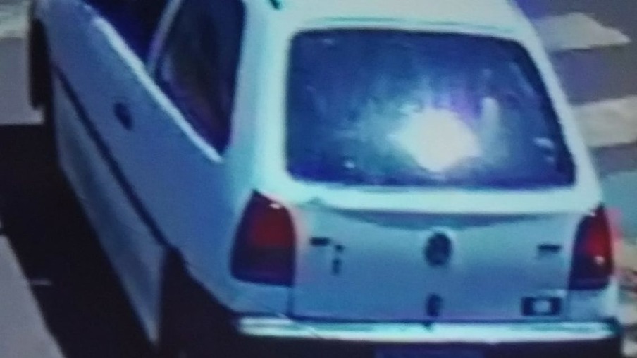 Veículo foi utilizado no crime- Foto: Polícia Civil 