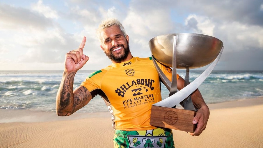 Campeão mundial de surfe, potiguar Ítalo Ferreira concorre ao prêmio
Crédito: WSL
