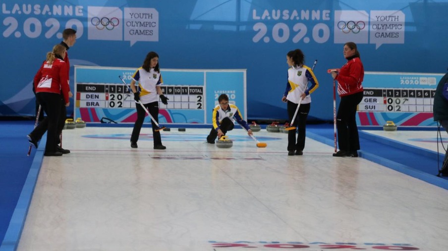 LAUSANNE 2020 | Brasil encerra participação no curling