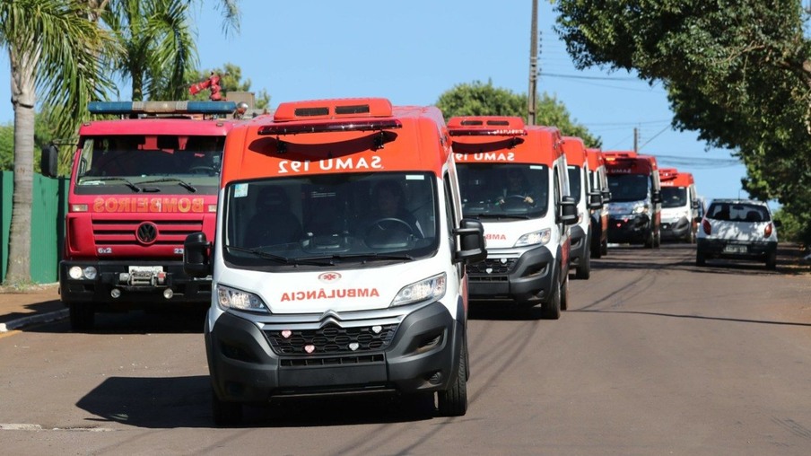 Prefeitura repassa novas ambulâncias ao Consamu em Cascavel