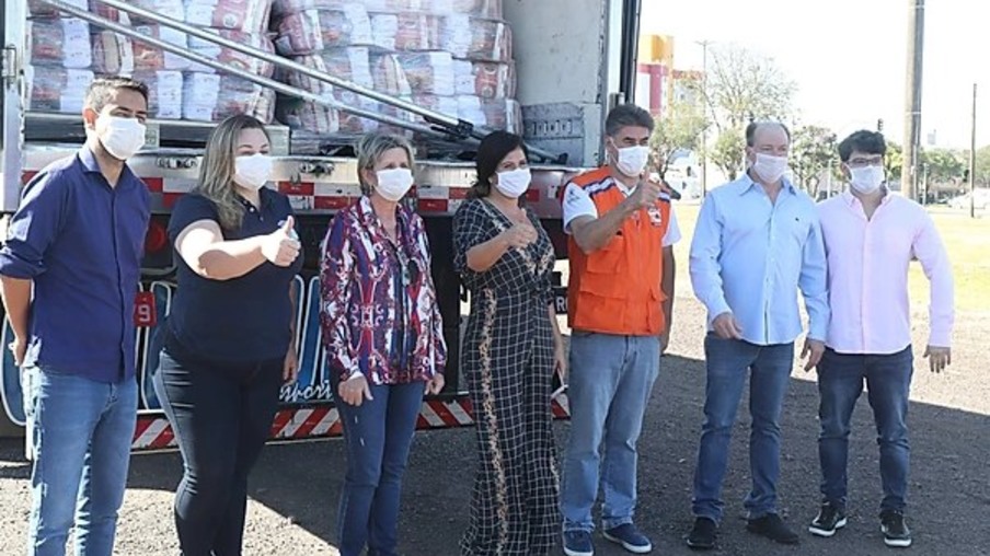 Provopar recebe doação de mil cestas básicas da rede Beal