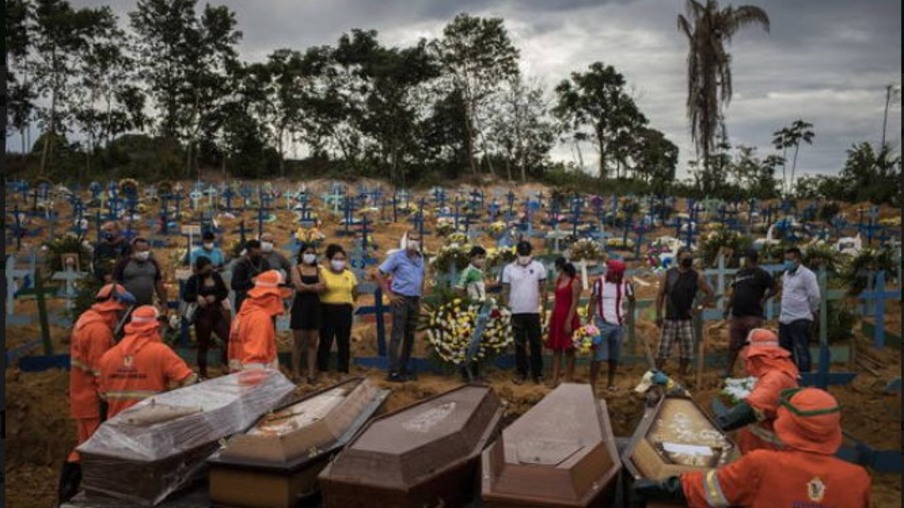 Manaus bate recorde de mortes e registra 140 enterros em 24 horas