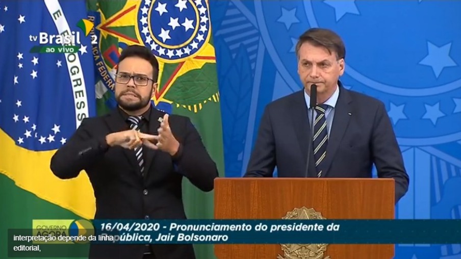 AO VIVO: Acompanhe o pronunciamento do presidente Jair Messias Bolsonaro