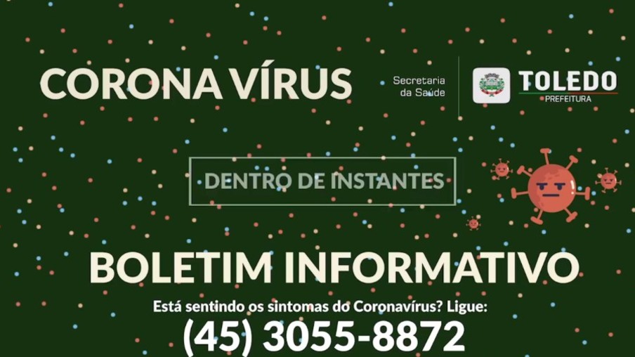 AO VIVO: Toledo confirma primeiro caso do novo coronavírus