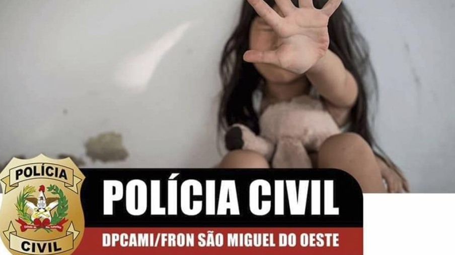 Homem é preso, suspeito de abusar sexualmente de sobrinhas em São Miguel do Oeste