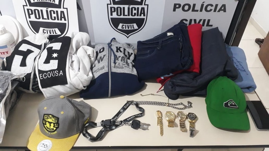 Operação Adsumus: GDE apreende objetos e prende suspeitos de roubo em Cascavel