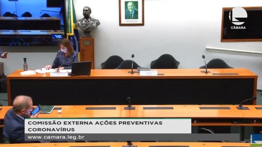 AO VIVO: Reunião da Comissão Externa de ações contra o coronavírus da Câmara dos Deputados