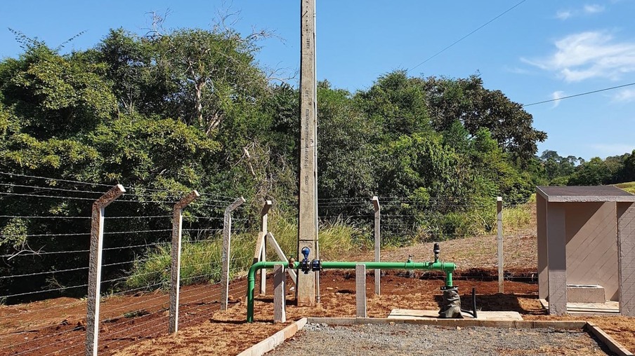 Novo poço dobra produção de água tratada em Santa Lúcia