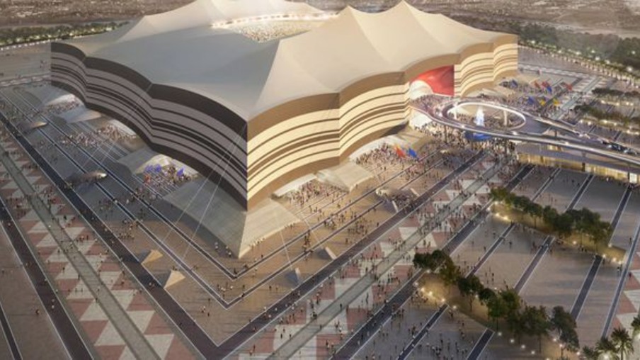 Estádio Al Bayt, local do jogo de abertura da Copa do Catar 2022 - @LOC / Fifa World Cup 2022
