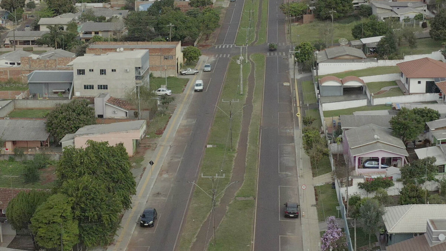 Prefeitura de Santa Terezinha de Itaipu investe em mobilidade para pedestres