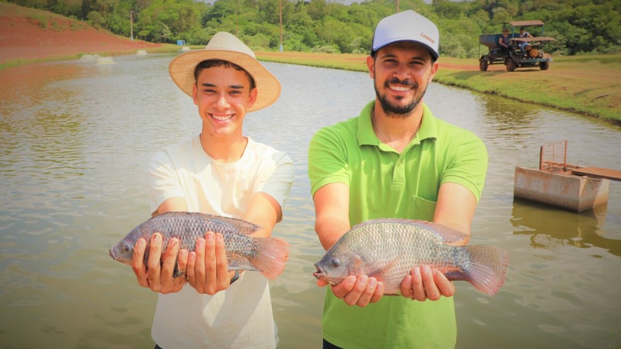 Família Amado, em Cafelândia, ingressou na Cooperativa há quatro anos e investiu na piscicultura