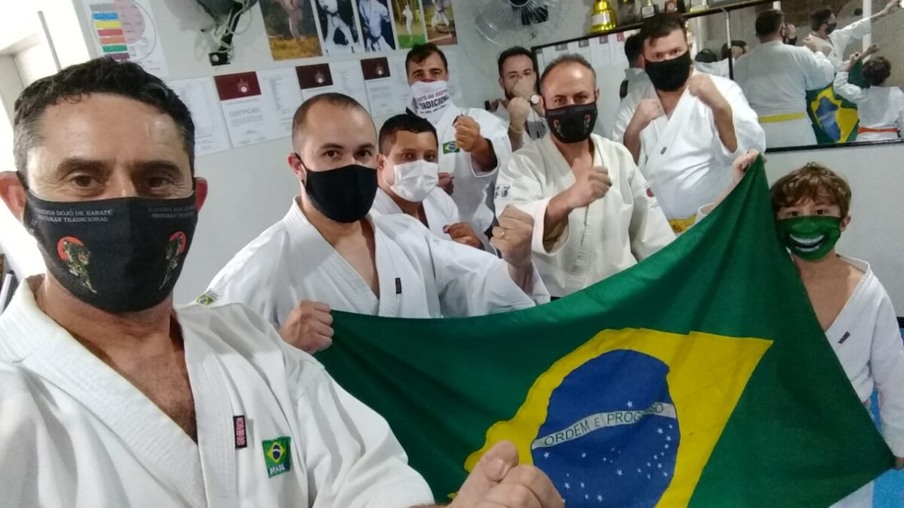 Cascavelenses participam de treinamentos da Seleção Brasileira de Karatê-do Tradicional