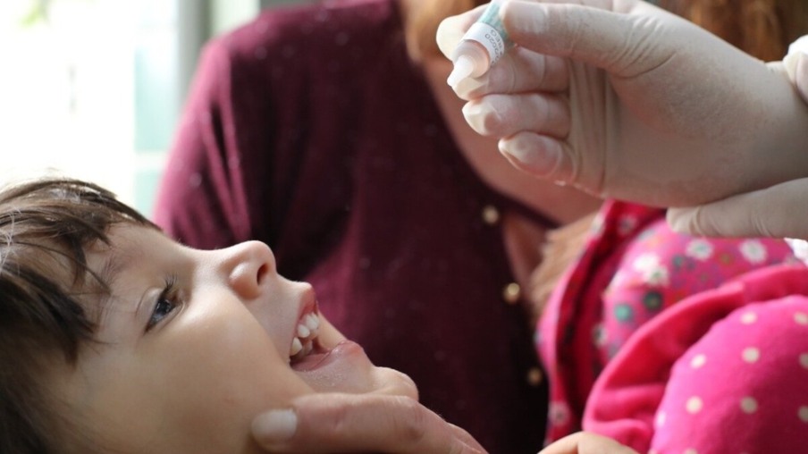 Campanha de Vacinação Contra a Poliomelite termina segunda-feira (30)