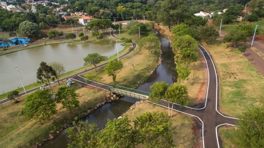 Em parceria com a Sanepar, Toledo implanta o parque linear Vale dos Ipês