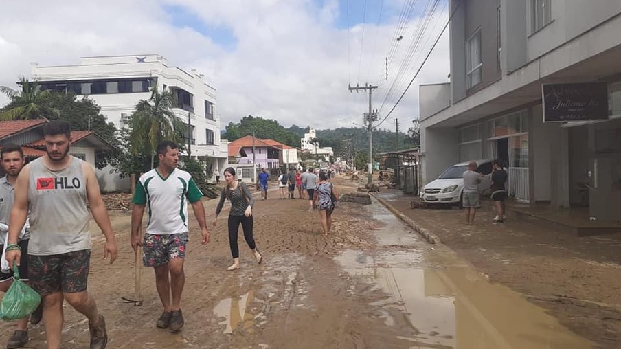 Ministério reconhece estado de calamidade em três municípios de Santa Catarina