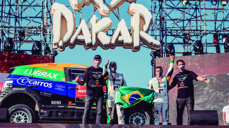 Bandeirada: Brasil no pódio no último dia do Rali Dakar