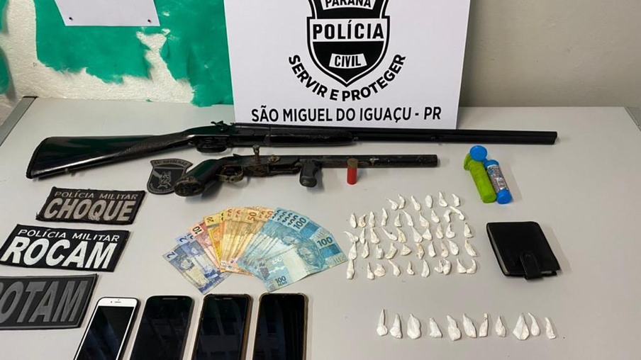 Suspeitos de roubo em Matelândia são presos em São Miguel do Iguaçu