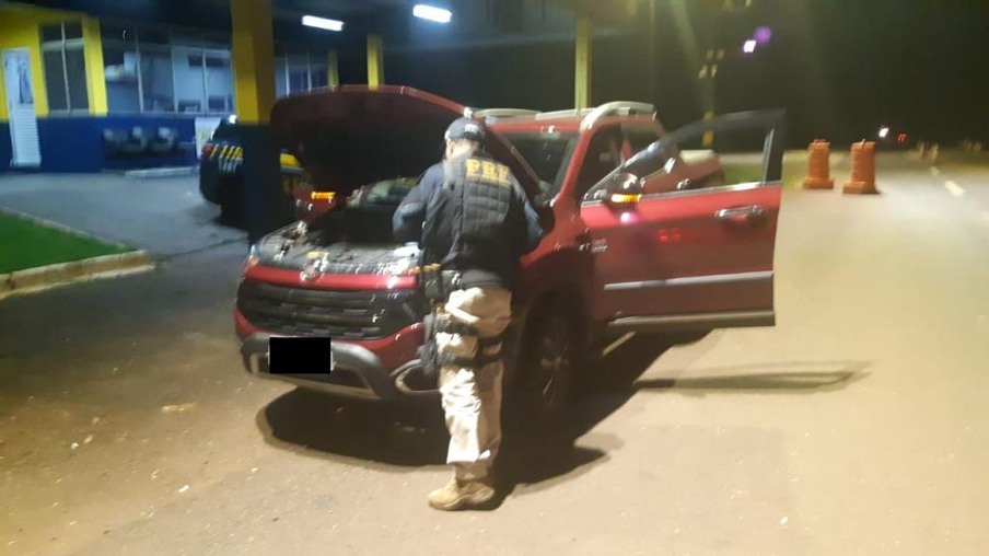 Fiat Toro roubada em Curitiba neste mês é recuperada tentando chegar ao paraguai