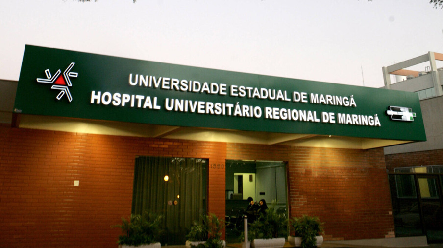 Hospital Universitário de Maringá. Foto: Divulgação