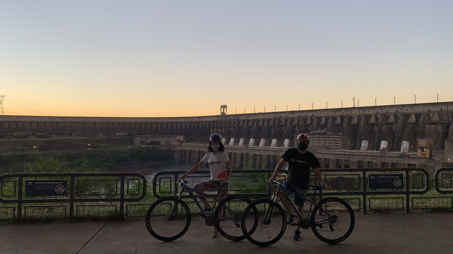 Itaipu by Bike: um jeito novo de visitar a usina de Itaipu