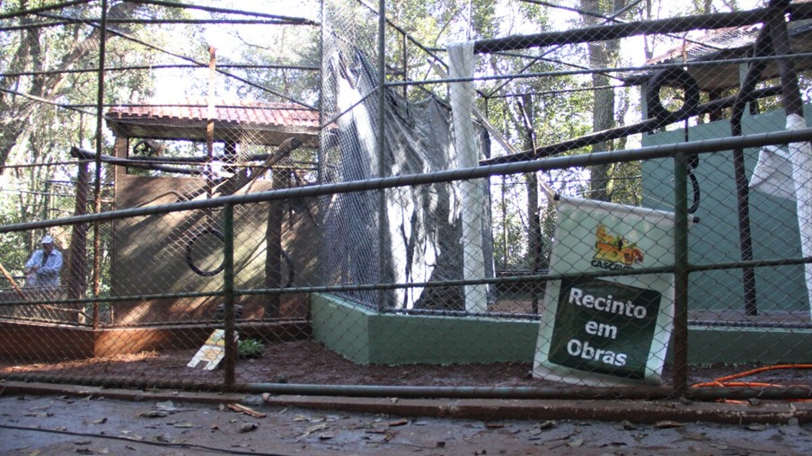 Zoológico de Cascavel está fechado para reforma de recintos