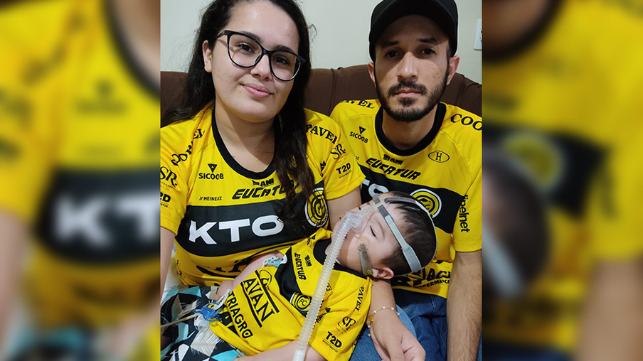 FC Cascavel abraça luta de família paranaense para curar criança com AME