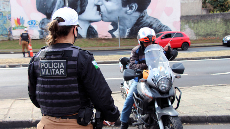 O estudo do Batalhão de Polícia de Trânsito (BPTran) aponta que o primeiro quadrimestre deste ano teve 1.426 acidentes de trânsito em Curitiba e destes, 745 destes envolveram motociclistas, ou seja, os números correspondem a 52,2% de todos os registros no período analisado, segundo o levantamento do BPTran.  -  Curitiba, 28/05/2021  -  foto: SESP/PR