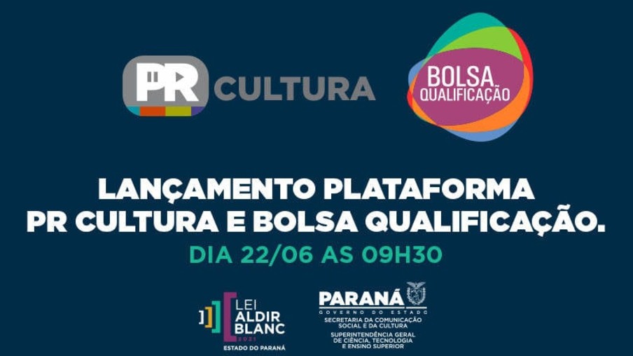 Cultura do Paraná lança programa de Bolsa Qualificação e plataforma de streaming com produções paranaenses