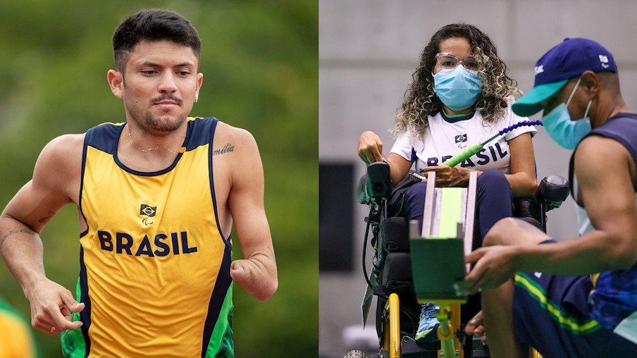 Definidos porta-bandeiras na Paralimpíada