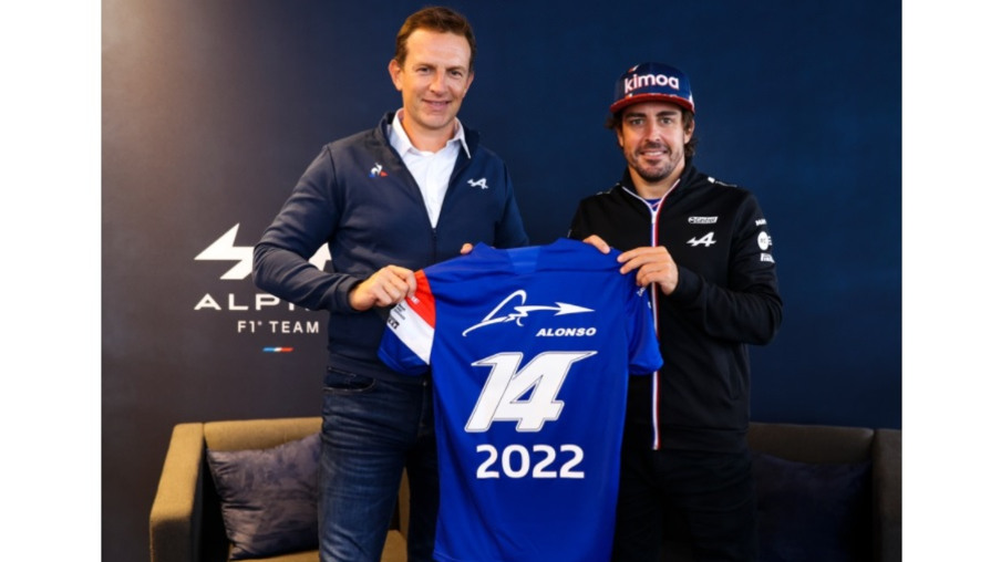 Alonso continua na Alpine em 2022