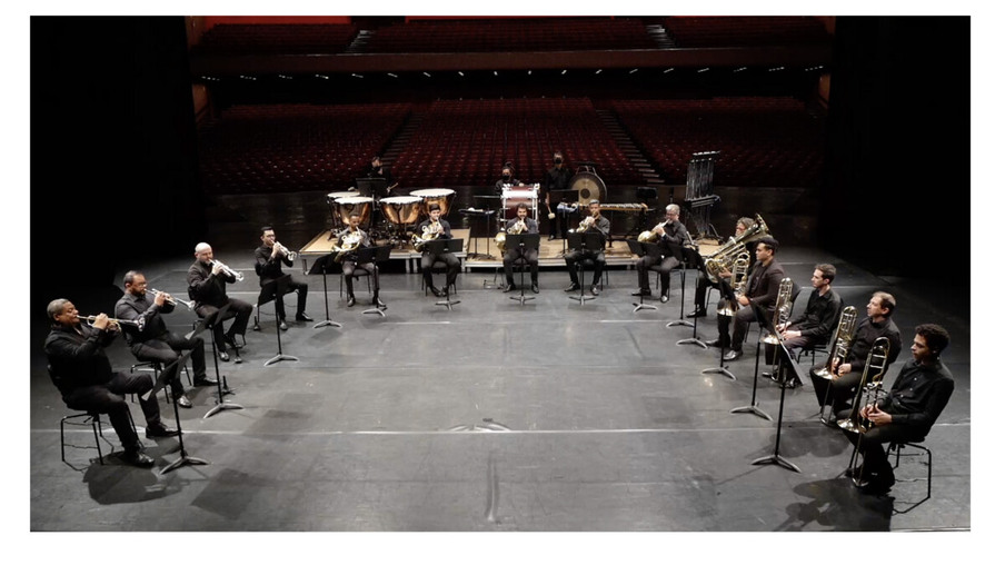 Orquestra Sinfônica do Paraná apresenta concerto virtual com instrumentos de metais e percussão