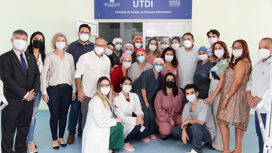 Hospital Municipal de Foz do Iguaçu zera internações na UTI Covid