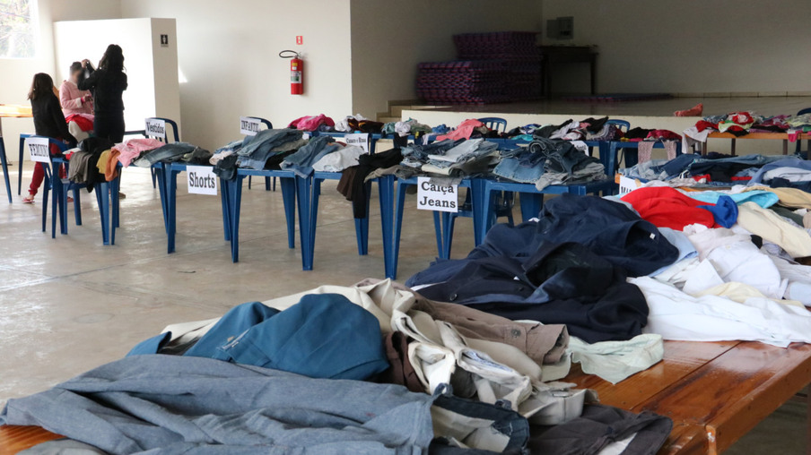 Campanha Aquece Maripá arrecadou cerca de 5 mil peças de roupas, calçados e cobertores