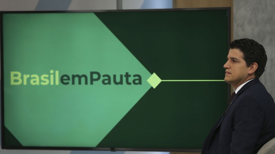 O ministro da Infraestrutura, Marcelo Sampaio, é o entrevistado do programa, Brasil em Pauta, na TV Brasil