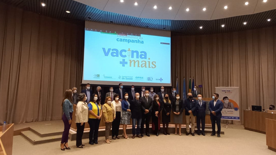 Paraná vai apoiar ações da campanha Vacina Mais, lançada em Brasília nesta quarta -
