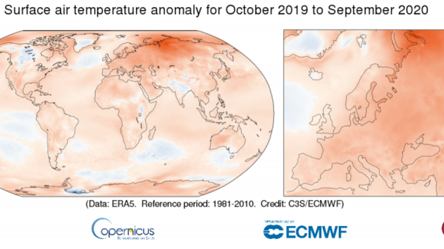 Setembro de 2020 foi o mês mais quente da história, aponta estudo