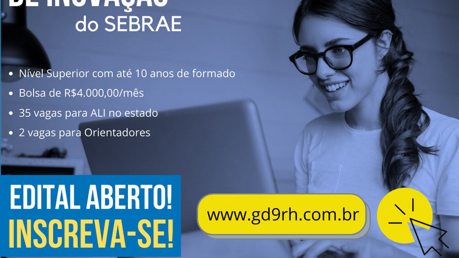 Sebrae e CNPq abrem inscrições para seleção de Agentes Locais de Inovação no Paraná