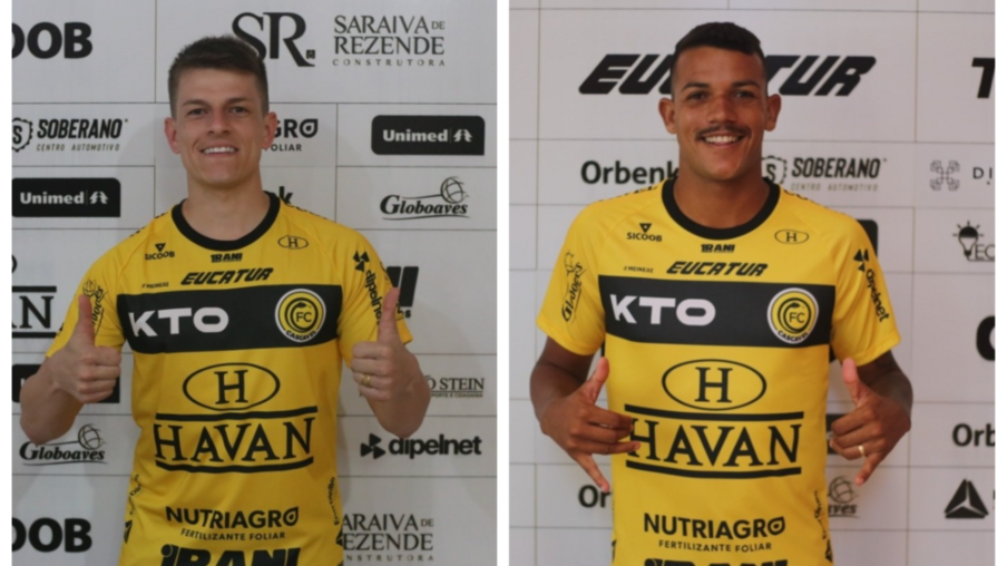 FC Cascavel anuncia meias João Pedro e Marcelo Gama para a temporada 2021