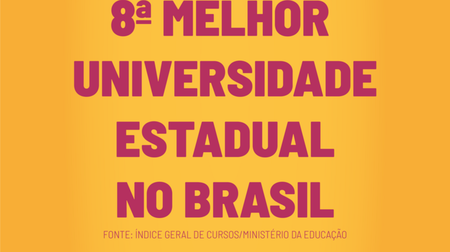 Unioeste é a 8ª melhor universidade estadual no Brasil