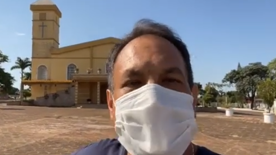 Em vídeo, padre alerta sobre isolamento antes de morrer por covid-19 no Paraná