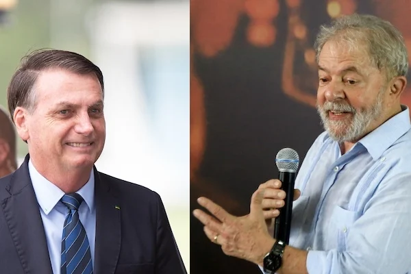 Pesquisa aponta que Lula mantém 41% e Bolsonaro sobe para 36% nas eleições