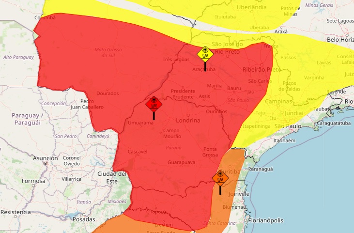 Terceira onda de calor deixa Oeste ainda “mais quente” até domingo