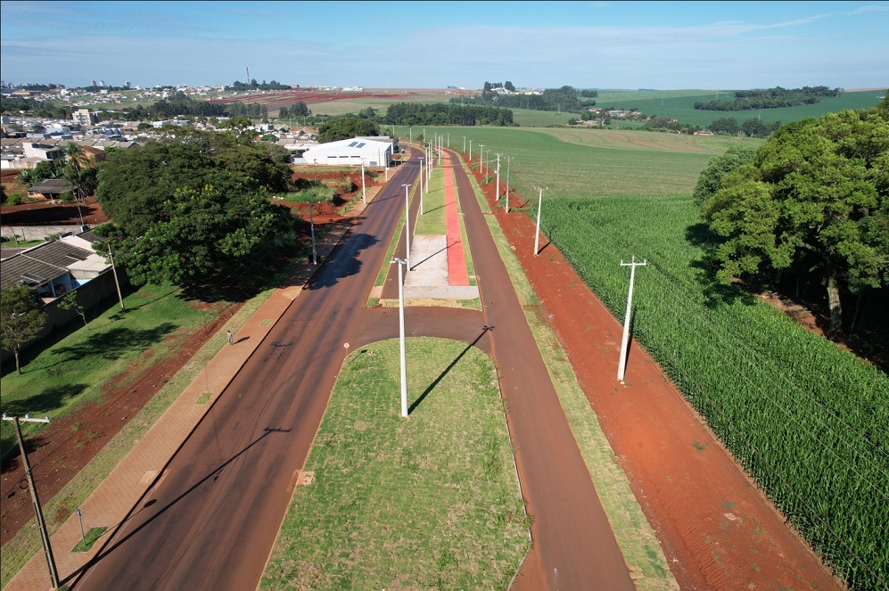 Obra da Avenida Piquiri chega a 80% de execução e entra na reta final