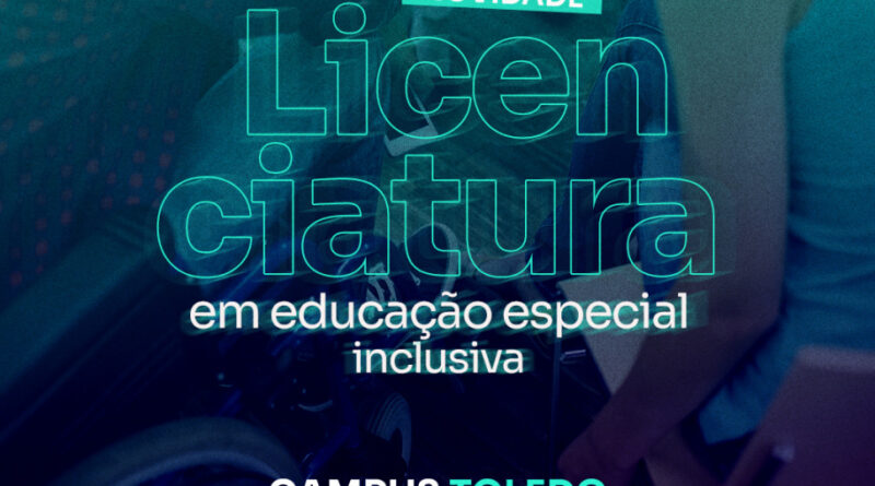 Unioeste vai oferecer Licenciatura em Educação Especial Inclusiva em Toledo