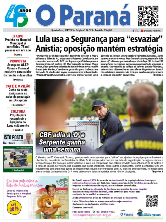 O Paraná | Edição 09/04/2025