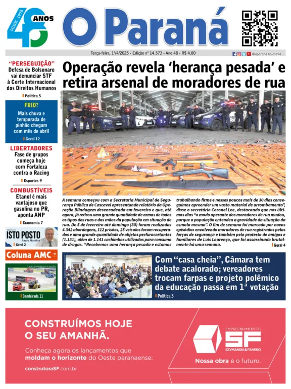 O Paraná | Edição 01/04/2025
