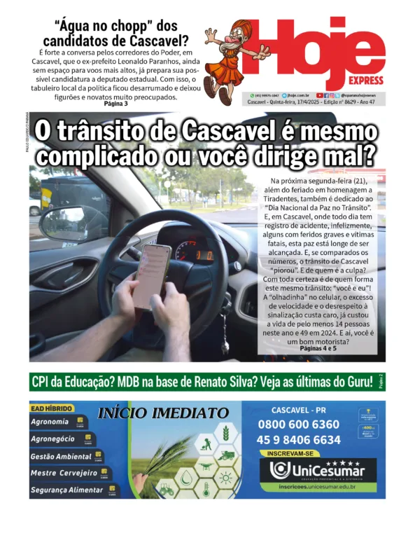 Hoje Express | Edição 24/04/2025