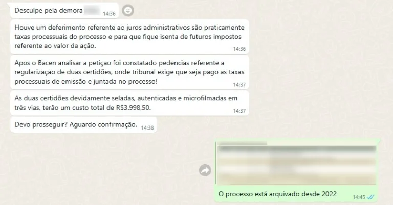 Fique atento! Golpistas miram pessoas com processos judiciais finalizados Fique atento! Golpistas miram pessoas com processos judiciais finalizados