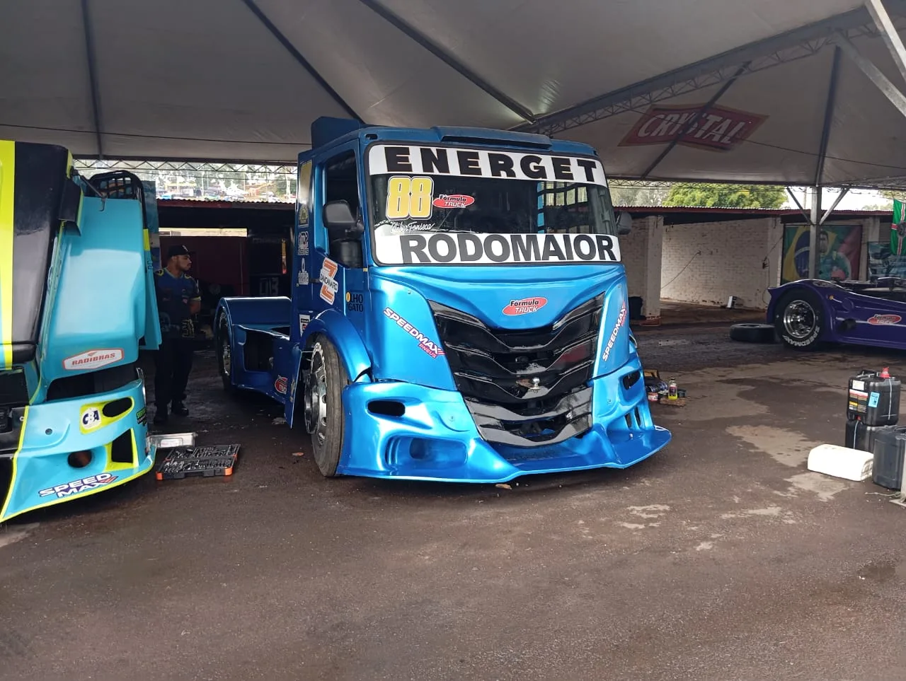 O cascavelense Cléber Fonseca irá competir com um caminhão Iveco - Foto: Divulgação O cascavelense Cléber Fonseca irá competir com um caminhão Iveco - Foto: Divulgação