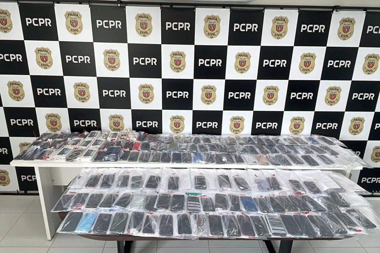 A Polícia Civil do Paraná devolverá celulares em Cascavel. Saiba como e quando será a restituição dos aparelhos - Foto: PCPR A Polícia Civil do Paraná devolverá celulares em Cascavel. Saiba como e quando será a restituição dos aparelhos - Foto: PCPR